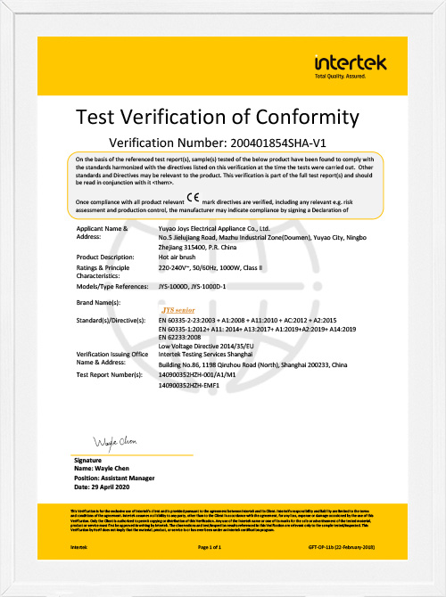 CE Certification